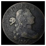 1800 Draped Bust Large Cent LIGHTLY CIRCULATED