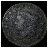 1828 Coronet Head Large Cent NICELY CIRCULATED