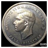 1951 Great Britain Copper Nickel 5 Shillings Proof