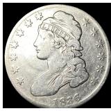 1836 Capped Bust Half Dollar LIGHTLY CIRCULATED