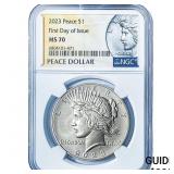 2023 Silver Peace Dollar NGC MS70