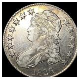 1826 Capped Bust Half Dollar NEARLY UNCIRCULATED