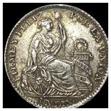 1902JF Peru Silver Dinero