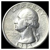1932-D Silver Washington Quarter CLOSELY UNCIRCULA