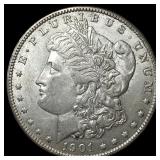 1901-O Silver Morgan Dollar CHOICE AU