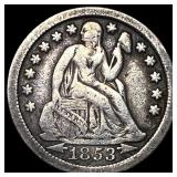 1853-O Seated Liberty Dime LIGHTLY CIRCULATED