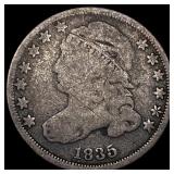 1835 Silver Capped Bust Dime LIGHTLY  CIRCULATED