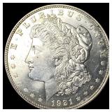 1921 Silver Morgan Dollar CHOICE BU