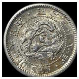 1905 Japan Silver 10 Sen