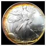 1992 1 oz Silver American Eagle $1 CHOICE BU