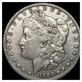 1890-CC Silver Morgan Dollar NEARLY UNCIRCULATED