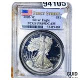 2005-W Silver Eagle PCGS PR69 DCAM