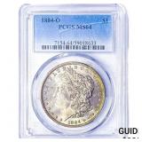 1884-O Morgan Silver Dollar PCGS MS64