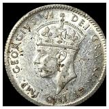 1941 Canada Newfoundland Silver 5 Cents