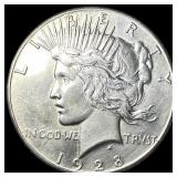 1928 Peace Silver Dollar CLOSELY UNCIRCULATED