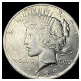 1923 Silver Peace Dollar CLOSELY UNCIRCULATED