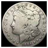 1904-S Silver Morgan Dollar NICELY CIRCULATED