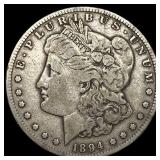 1894 Silver Morgan Dollar LIGHTLY CIRCULATED