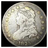 1825 Capped Bust Half Dollar CLOSELY UNCIRCULATED