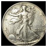 1944-S Silver Half Dollar LIGHTLY CIRCULATED
