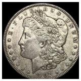 1902 Morgan Silver Dollar NEARLY UNCIRCULATED