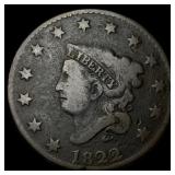 1822 Large Cent NICELY CIRCULATED