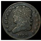 1829 Copper Half Cent NEARLY UNCIRCULATED