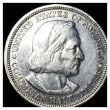 1892 Silver Columbian Half Dollar LIGHTLY CIRCULAT
