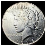 1928 Peace Silver Dollar CLOSELY UNCIRCULATED