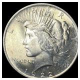 1922 Silver Peace Dollar UNCIRCULATED