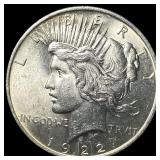 1922 Silver Peace Dollar UNCIRCULATED