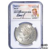 1882-S Morgan Silver Dollar NGC MS65