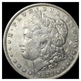 1878 Silver Morgan Dollar NEARLY UNCIRCULATED