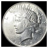 1925 Silver Peace Dollar CLOSELY UNCIRCULATED