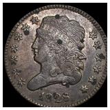 1828 Classic Head Half Cent CLOSELY UNCIRCULATED