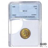 1859 Indian Head Cent NNC MS63