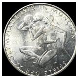 1972D West Germany Silver 10 Mark .3114oz ASW