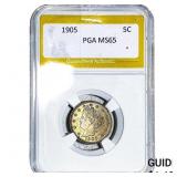 1905 Liberty Victory Nickel PGA MS65