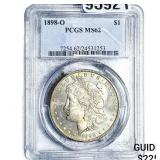1898-O Morgan Silver Dollar PCGS MS62