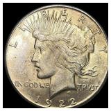 1922-S Silver Peace Dollar UNCIRCULATED