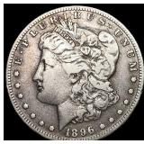 1896 Silver Morgan Dollar LIGHTLY CIRCULATED