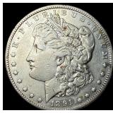 1891-CC Silver Morgan Dollar NEARLY UNCIRCULATED