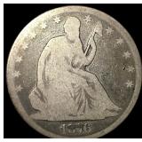 1876 Seated Liberty Half Dollar NICELY CIRCULATED