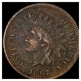 1867 Indian Head Cent HIGH GRADE