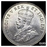 1925 British East Africa Silve 1 Shilling