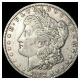1902 Morgan Silver Dollar NEARLY UNCIRCULATED