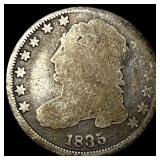 1835 Capped Bust Dime NICELY CIRCULATED