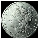 1886-O Silver Morgan Dollar CLOSELY  UNCIRCULATED