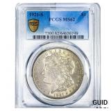 1921-S Morgan Silver Dollar PCGS MS62