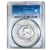 1956 Washington Silver Quarter PCGS PR68